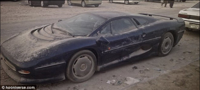 Jaguar XJ220 worth £200,000